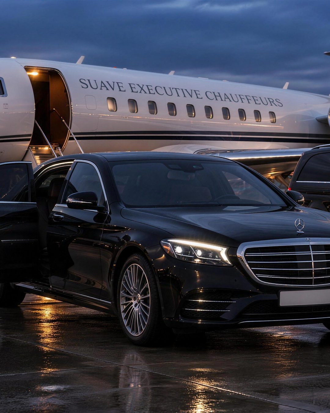 London Airport Transfers with SUAVE Chauffeurs
